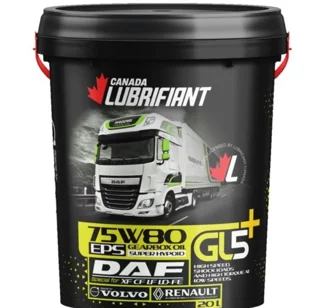 روغن دنده دیزلی لوبریفنت کانادا +75W80GL5حجم 20 لیتر
