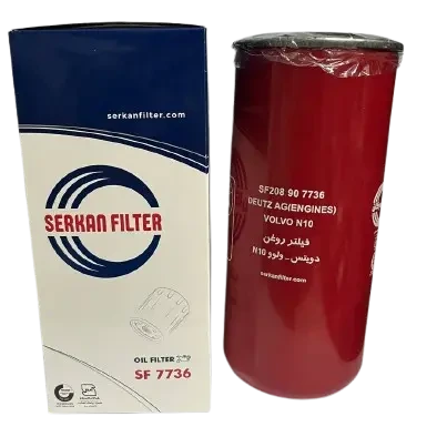 فیلتر روغن دیزلی سرکان 7736مخصوص کامیون ولوو N10-N12-موتورهای دوئیتس(تراک میکسر)