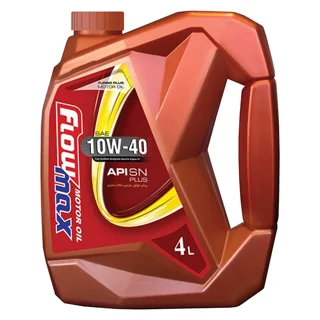 روغن موتور خودرو فلومکس مدل 10W40-SN PLUS تمام سنتتیک حجم 4 ليتر