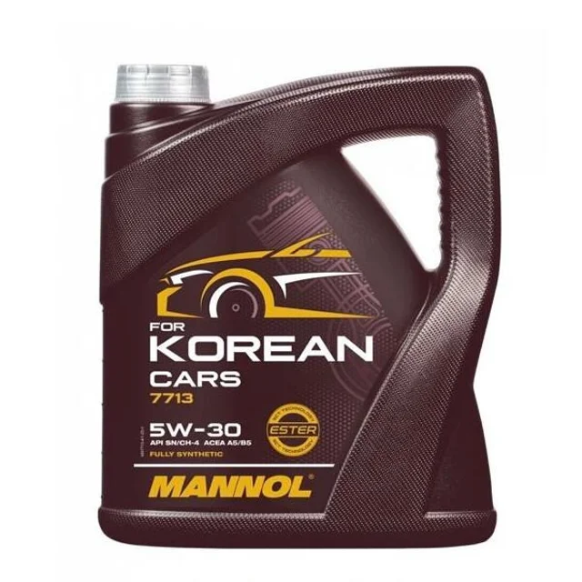 روغن موتور خودرو بنزینی، دیزلی، تنفس طبیعی مانول مدل 7713 SN 5W-30 حجم 4 لیتر 101947647