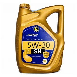 روغن موتور نفت سپاهان اسپیدی سوپرپلاتینیوم SN 5w30 حجم 5 لیتر