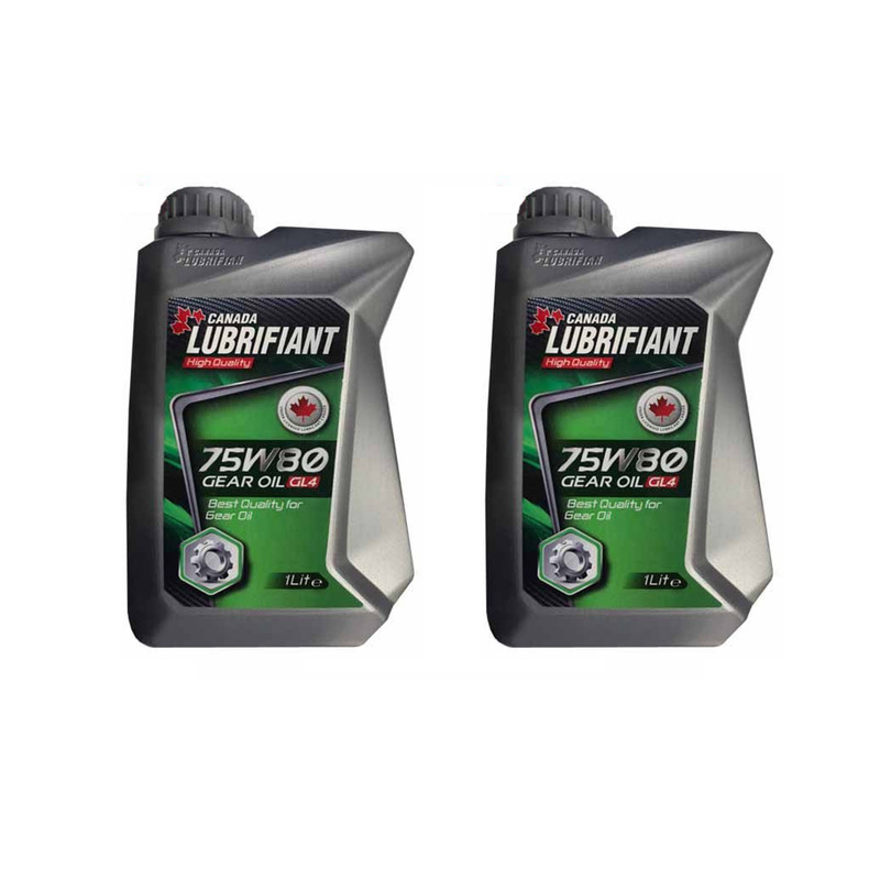 روغن دنده لوبریفنت کاناداSAE 75W-80GL4حجم 1 لیتر بسته 2 عددی